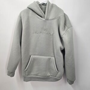 Realtree Women's  Size Medium Sherpa Lined Popover Hoodie an embroidered logo